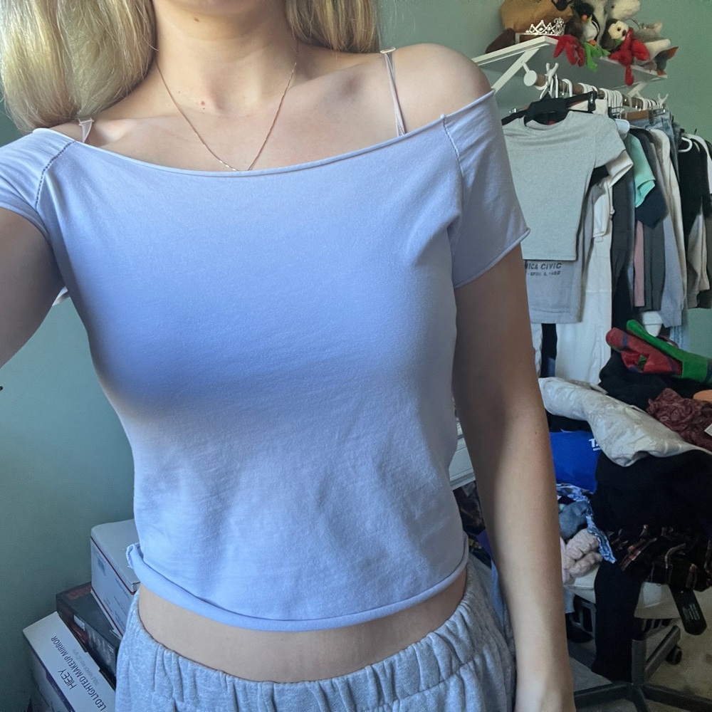 J Galt Off Shoulder T Shirt